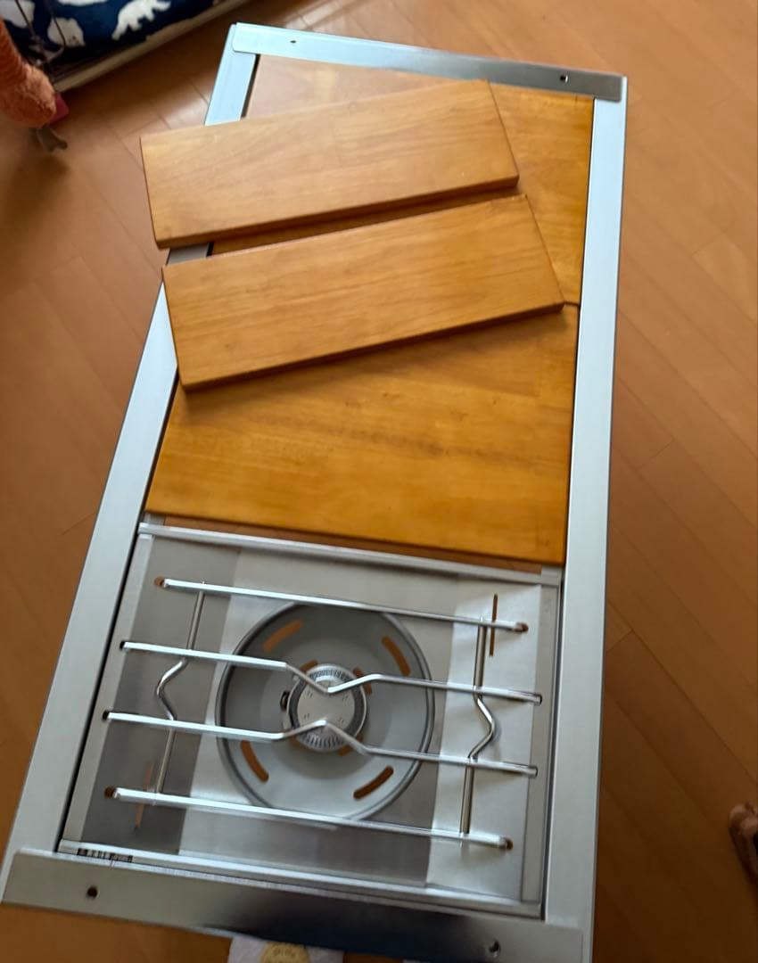 y*o様 スノーピークエントリーigtスリムの収納バック付きテーブル