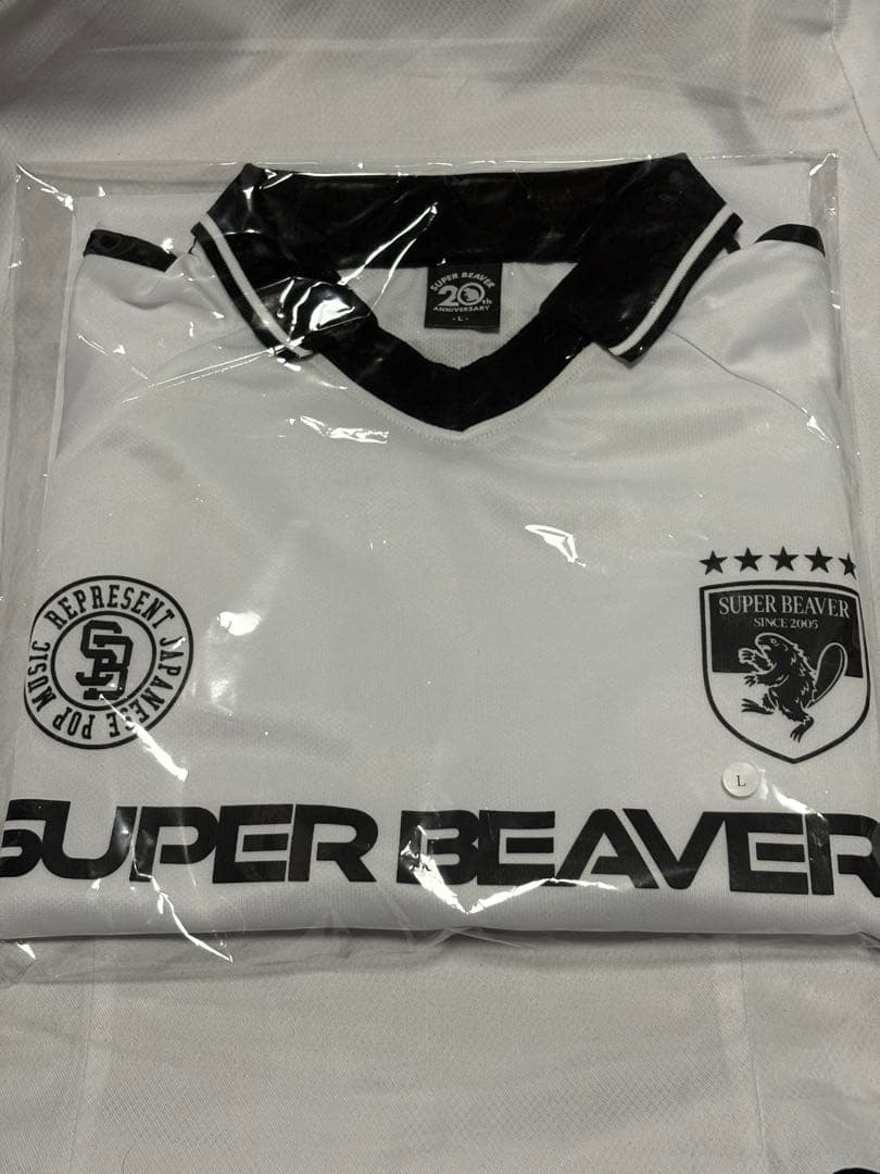 SUPER BEAVER サッカーシャツ ホワイト L