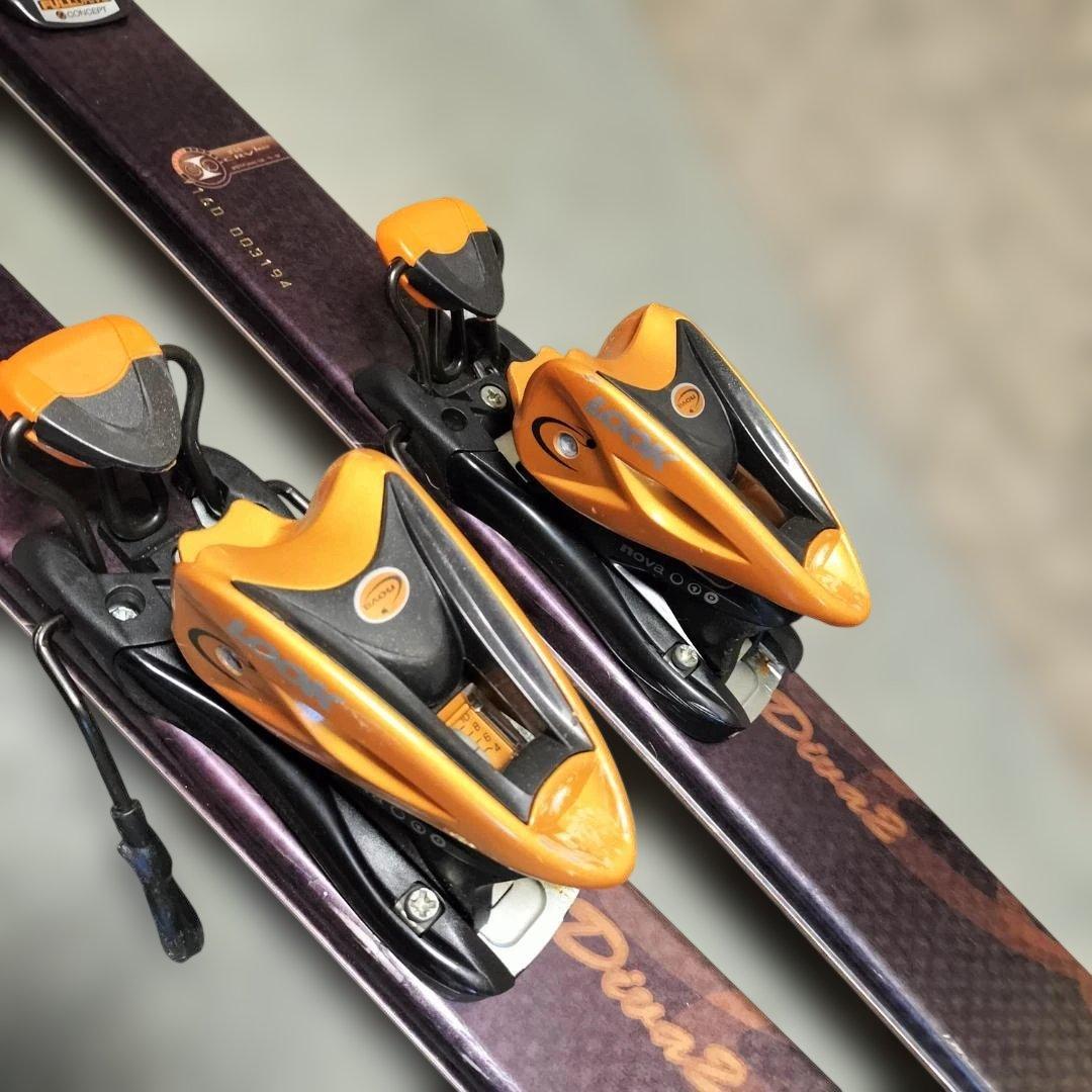 Hart Diva2 スキー板 160cm LOOK nova ビンディング