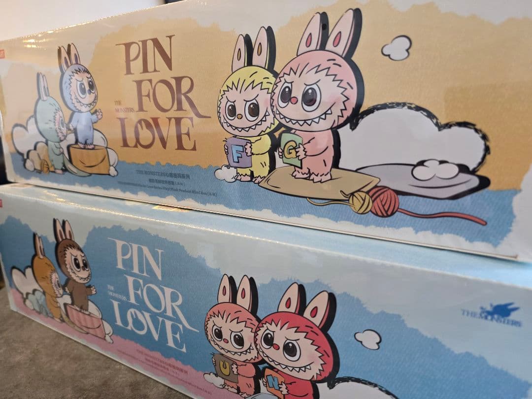 新品未開封 ラブブ PIN FOR LOVE アソートボックス2箱セット