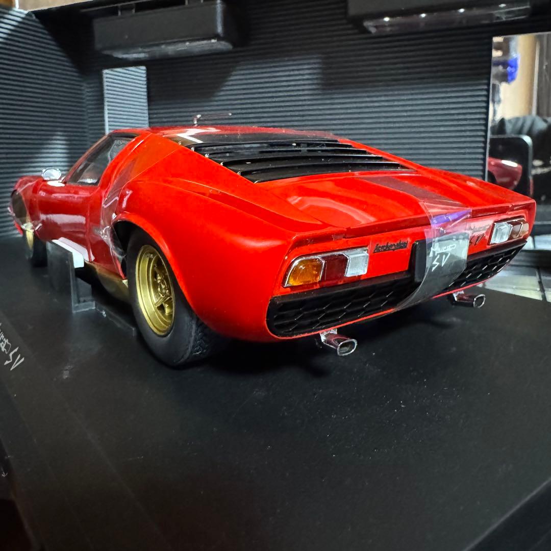 未展示品 京商 1/18 ランボルギーニ ミウラ P400 SV レッド