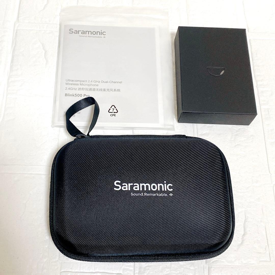 Saramonic Blink 500 PRO シリーズ B6 ワイヤレスマイク