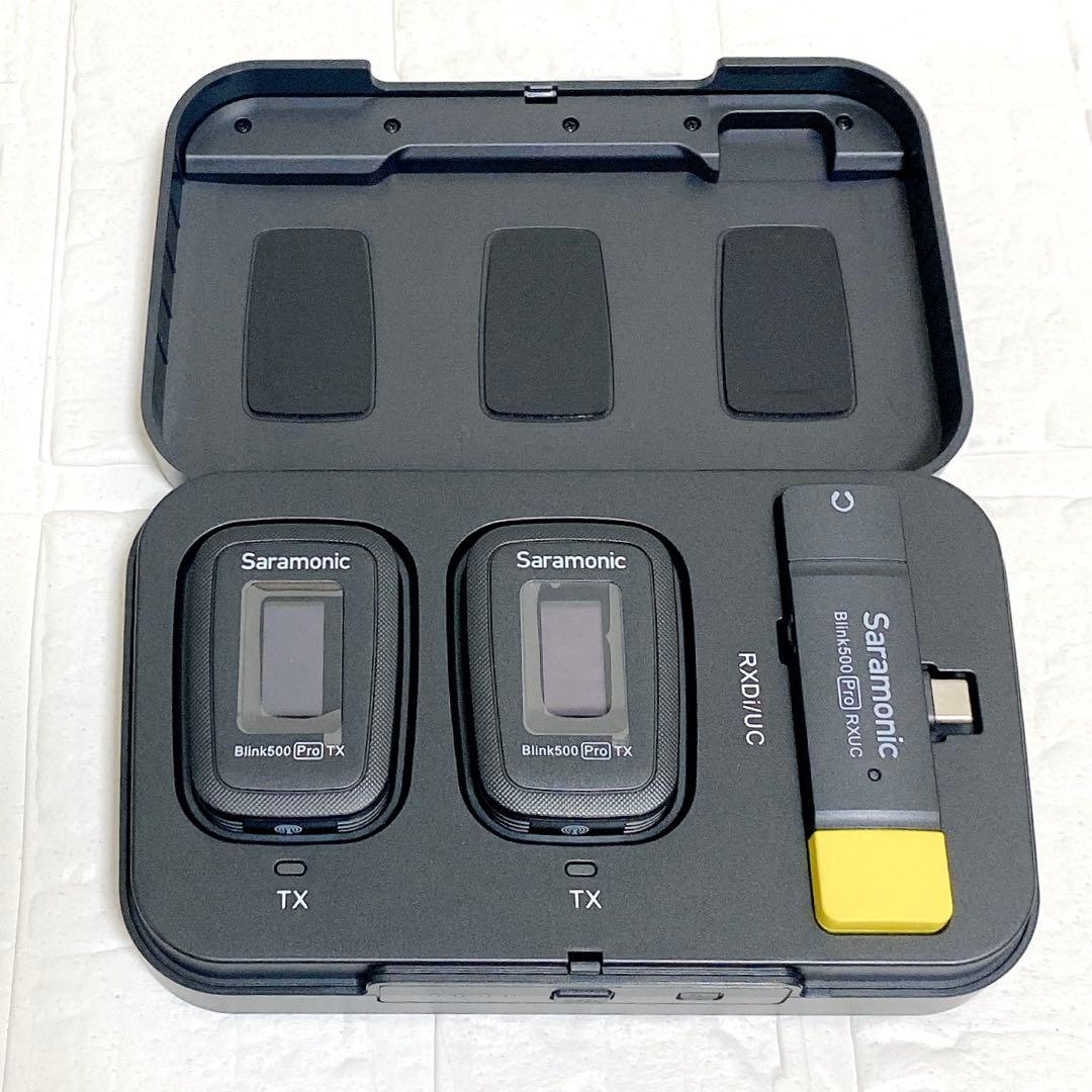 Saramonic Blink 500 PRO シリーズ B6 ワイヤレスマイク