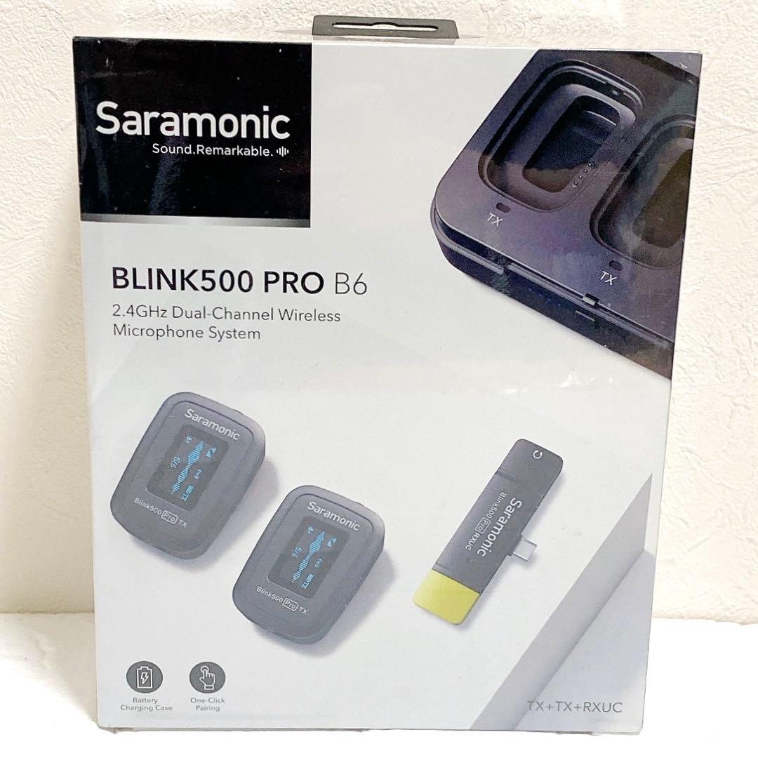 Saramonic Blink 500 PRO シリーズ B6 ワイヤレスマイク