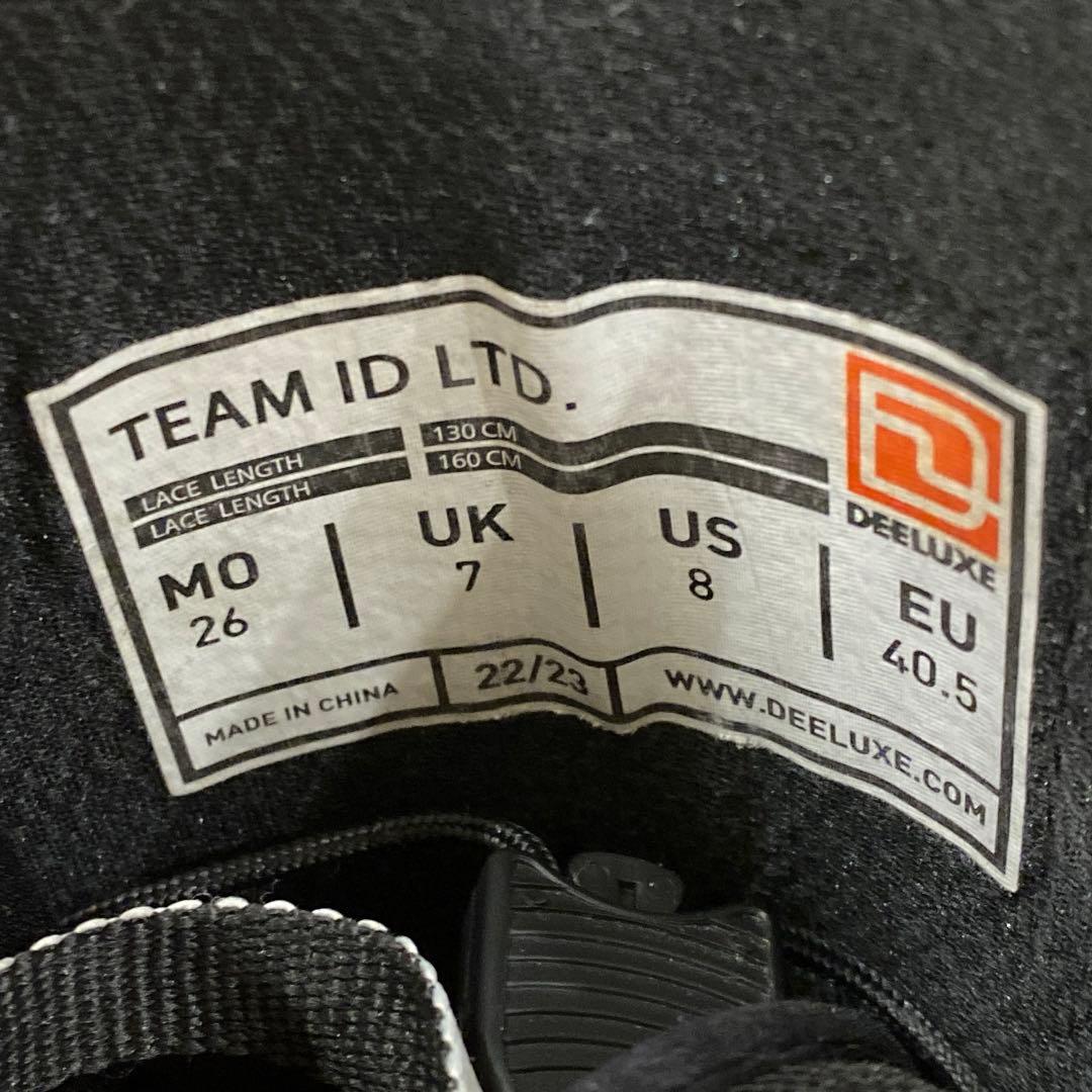 【即日発送】DEELUXE TEAM ID LTD. 26cm 22-23モデル
