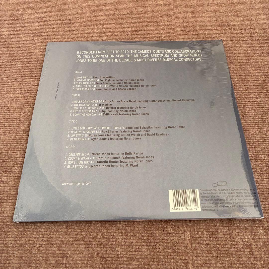 NORAH JONES ノラジョーンズ「…Featuring」LP レコード