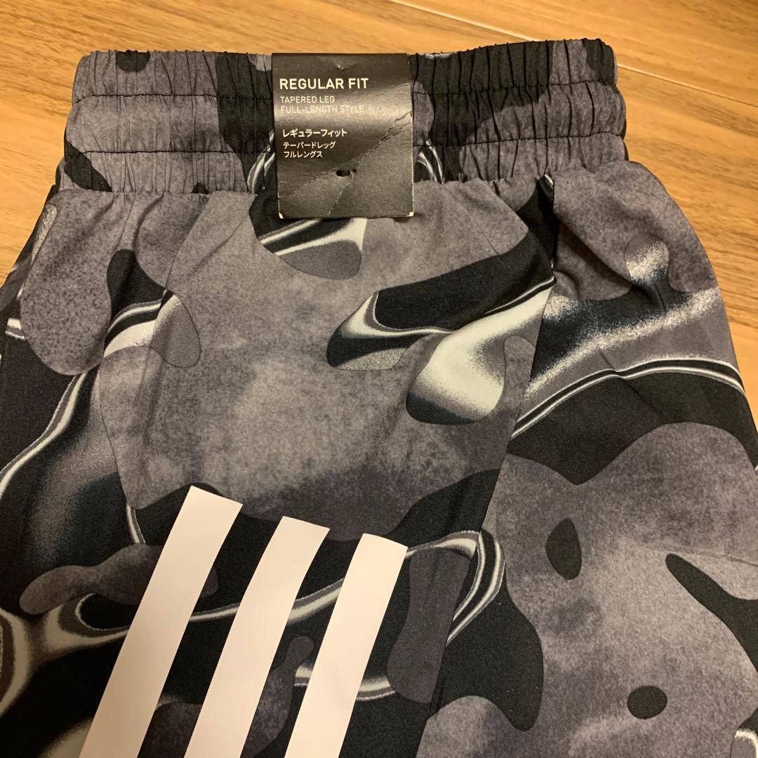 アディダス　サイズL 上下セット　ウインドブレーカー　マーブル柄
