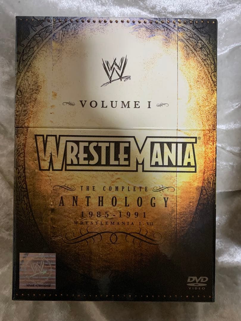 WWE レッスルマニア・アンソロジーBOX 1~3 【初回3,000セット限定】