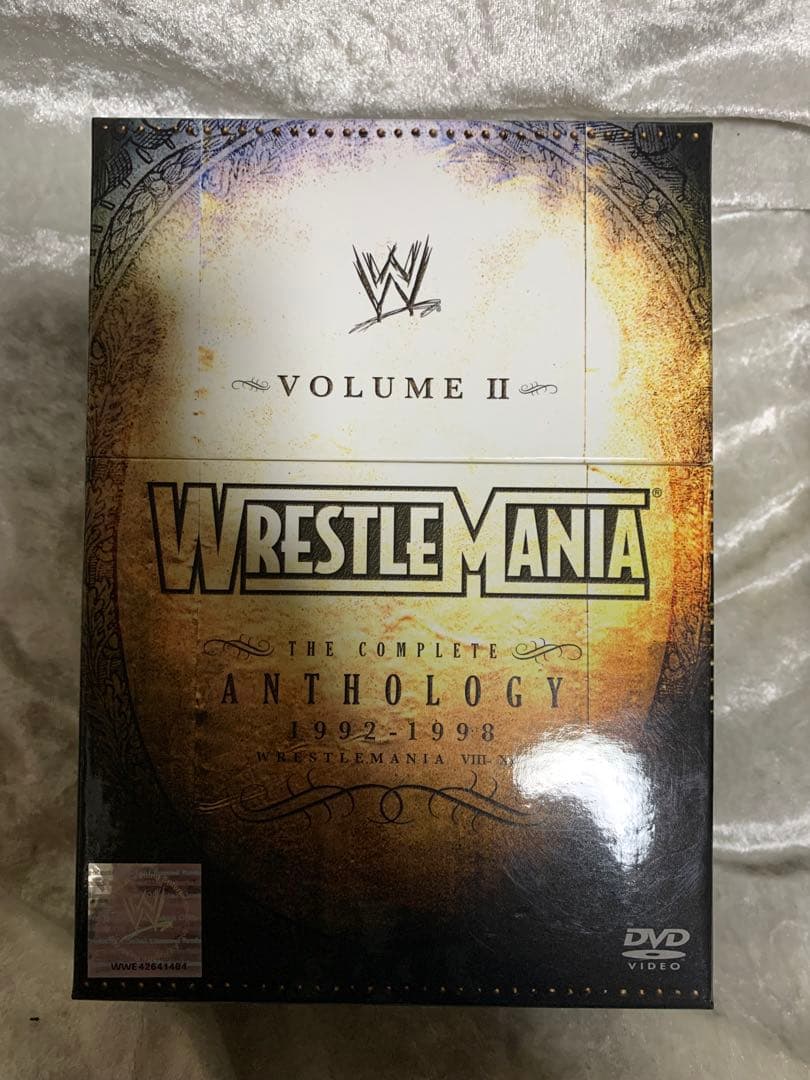 WWE レッスルマニア・アンソロジーBOX 1~3 【初回3,000セット限定】