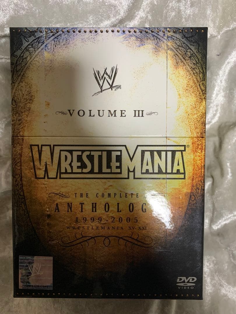 WWE レッスルマニア・アンソロジーBOX 1~3 【初回3,000セット限定】