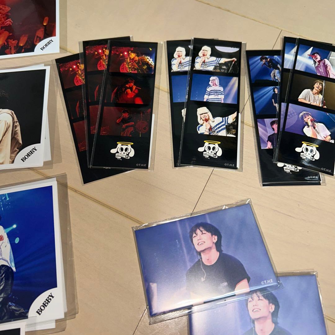 iKON BOBBY 公式ライブフォト27枚＋T.H.Eフィルムストリップ22枚