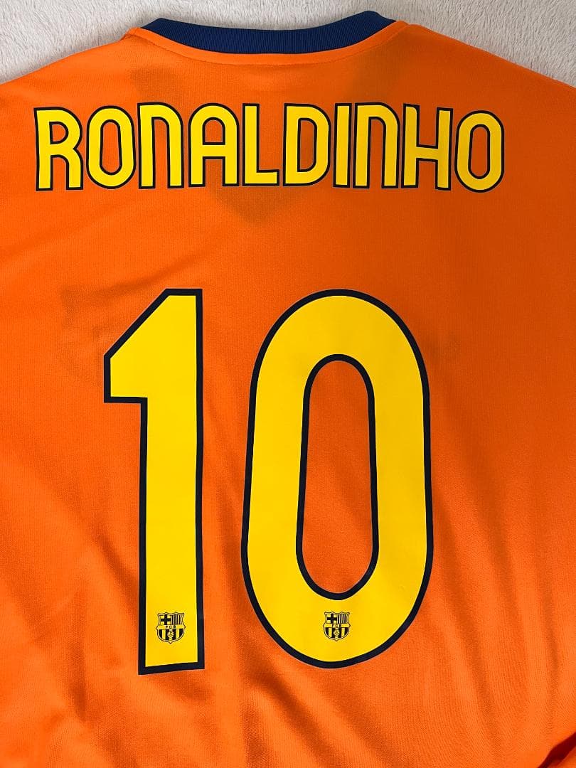 ⭐️FCバルセロナ ロナウジーニョ 2006 アウェイ ユニフォーム