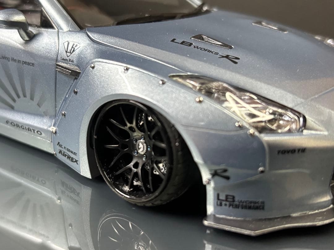 1/24リバティーウォークR35 GT-R 完成品