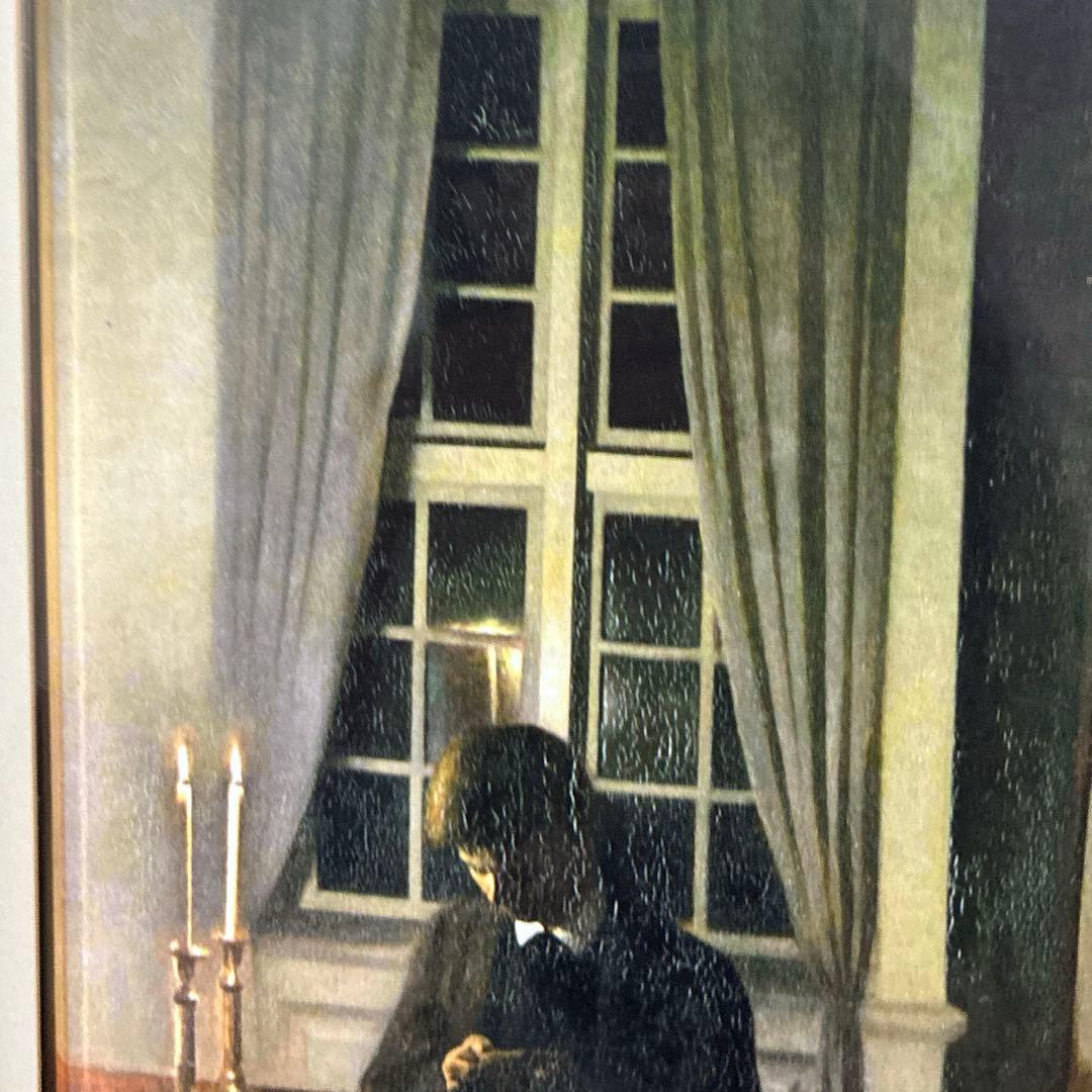 ヴィルヘルム ・ハンマースホイ　収集家　複製画