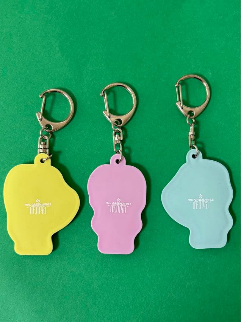 ミセスグリーンアップル　ユートピア　ラバーキーホルダー