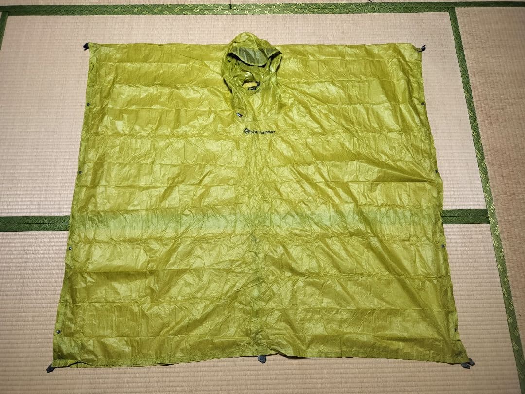 シートゥサミット　ウルトラシルナノタープポンチョ