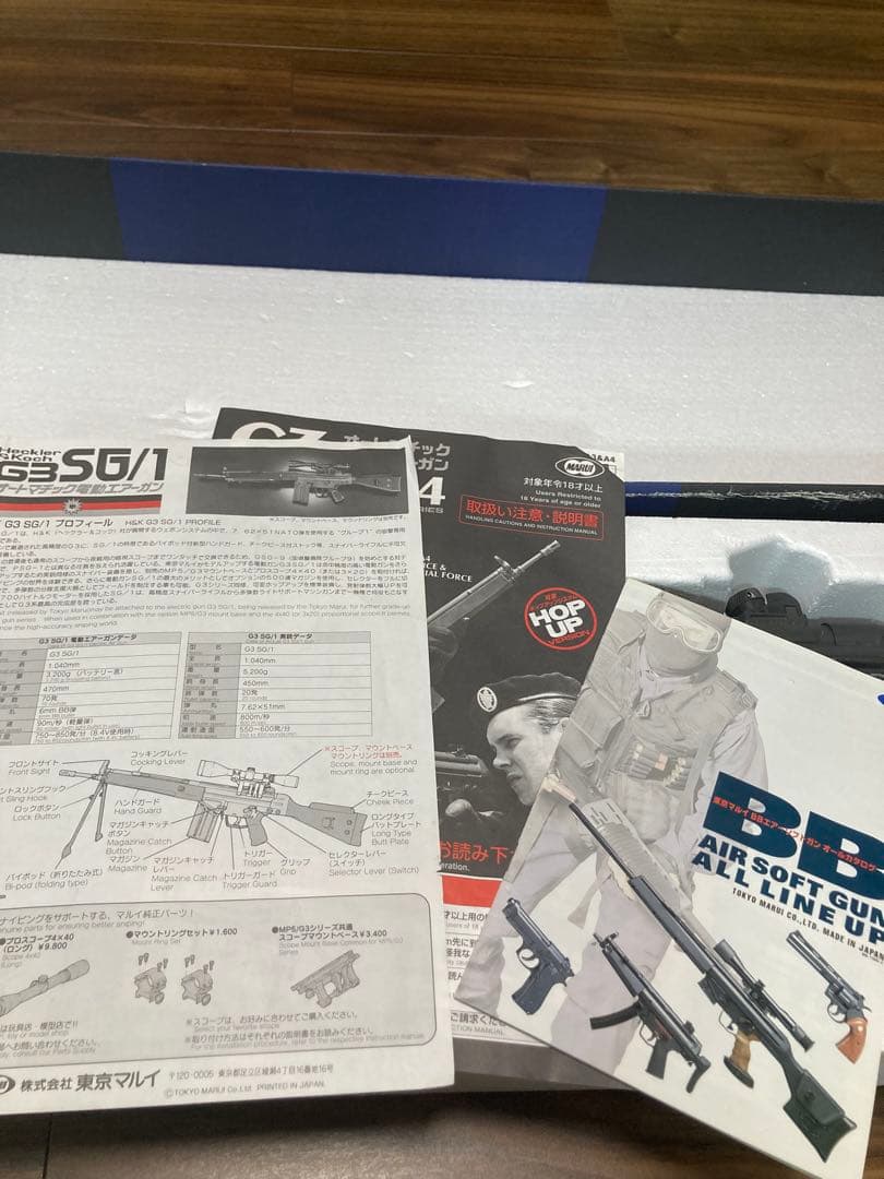 H&K G3 SG/1 電動ガン 500発マガジン付き