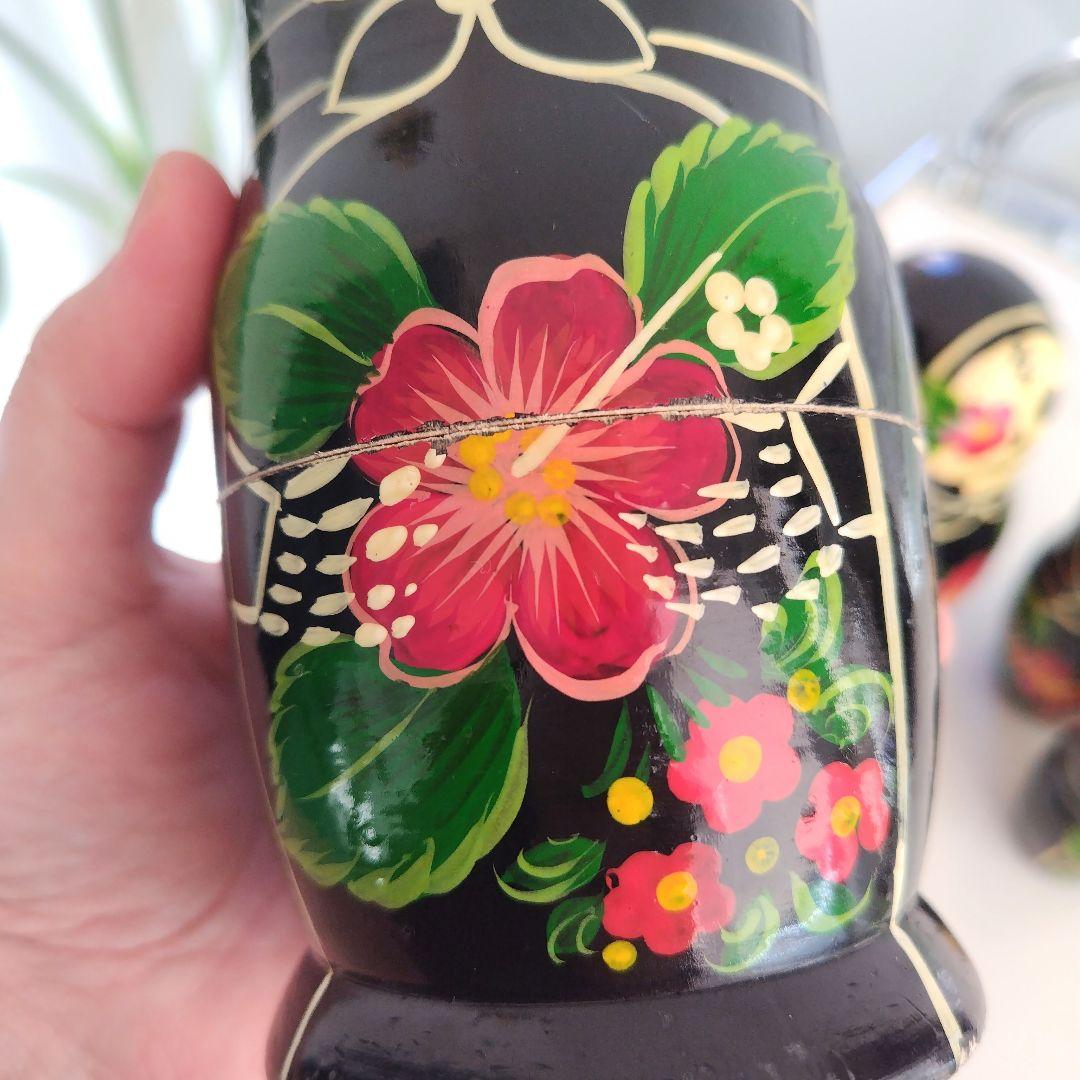 レア！suicoke スイコック スカルマトリョーシカ ブラック×レッドフラワー