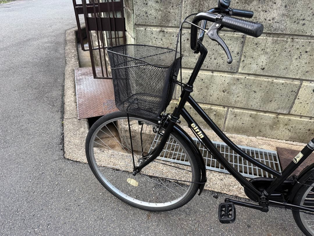 ★美車★26型シティサイクル★ブラック ★50キロ未満陸送陸送費込★