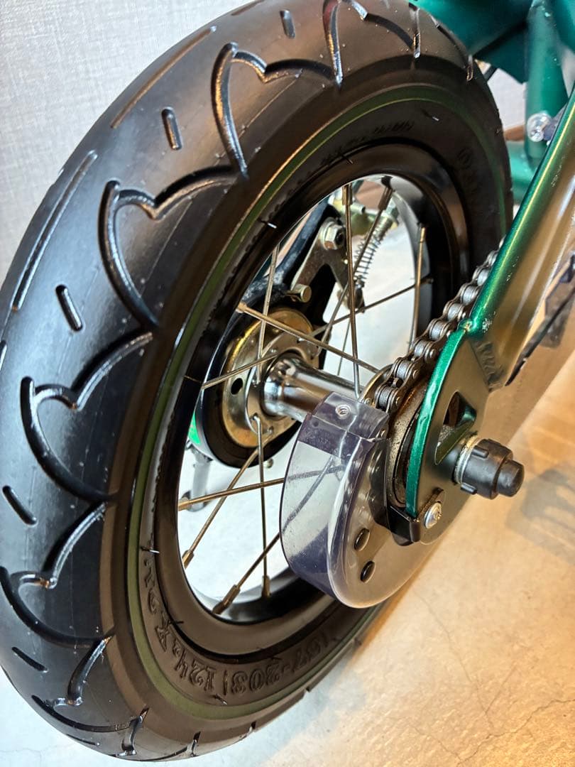 【限定色】へんしんバイク 12インチ フォレストグリーン 希少カラー 幼児自転車