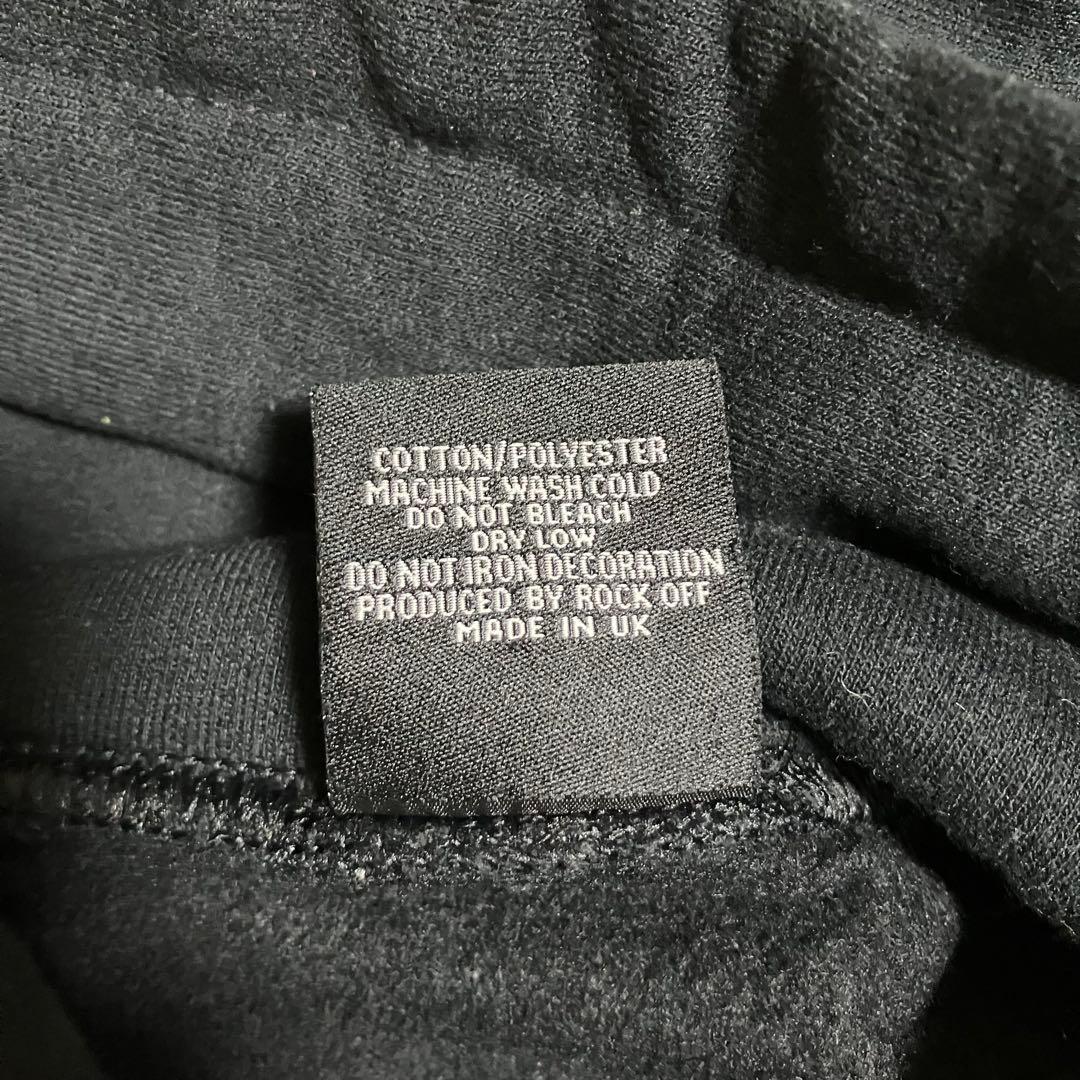 KISS イギリス製「モンスター～地獄の獣神」公式 フーディー 黒XL