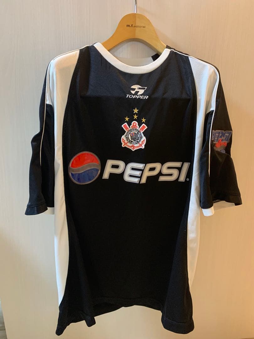 コリンチャンス 半袖シャツ TOPPER PEPSI レトロ