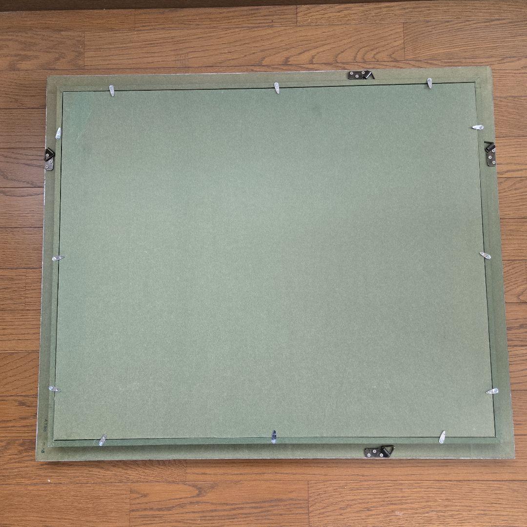 【noreenfatima1977】油彩画　F15 初夏の日ざしガラスなし