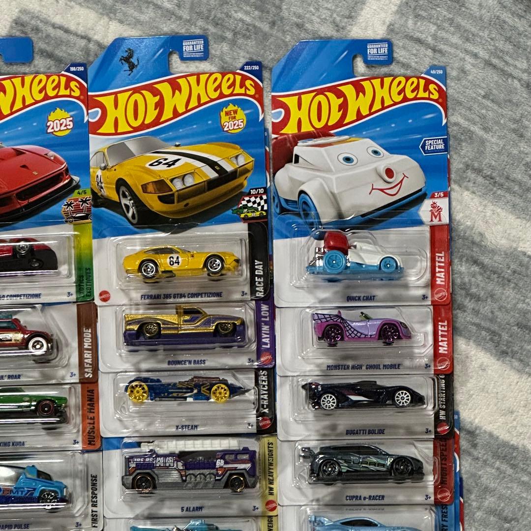 ホットウィール ベーシック 36台セット⑰ フェラーリ モトコンポ等