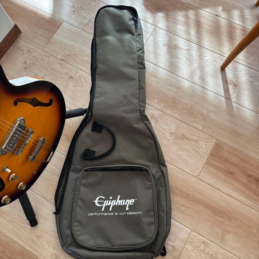 マクソンEpiphone セミアコースティックギター 2015年モデル