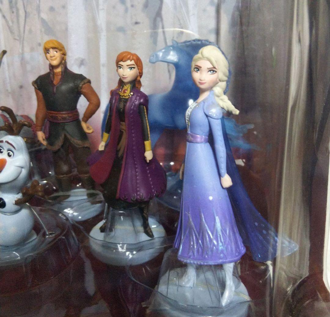 ディズニープリンセス アナ雪 フィギュア アナ エルサ オラフ 箱付き レア