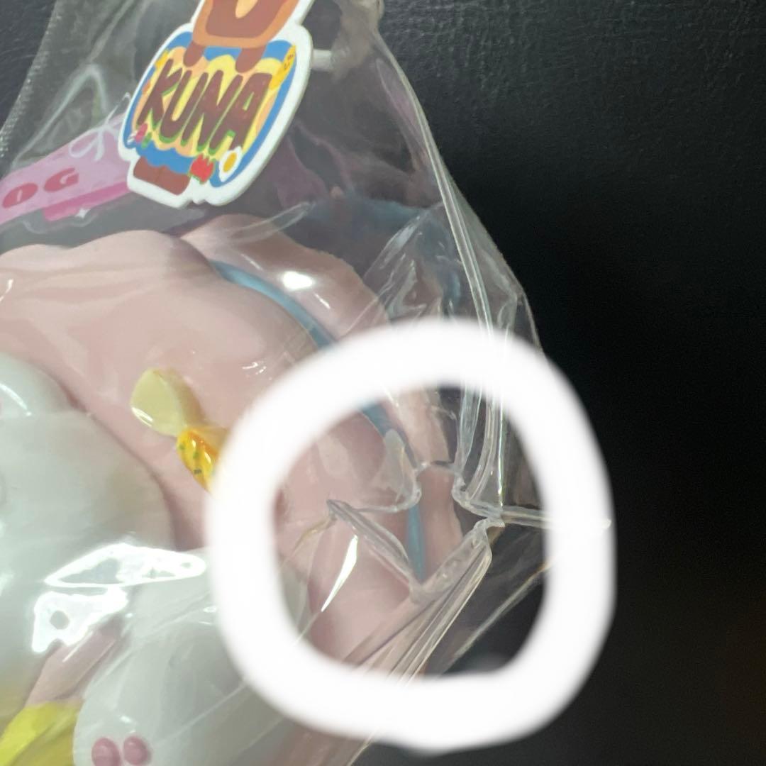 KUNAスクイーズ ハムスター ビスケットドッグ チーズバーガー