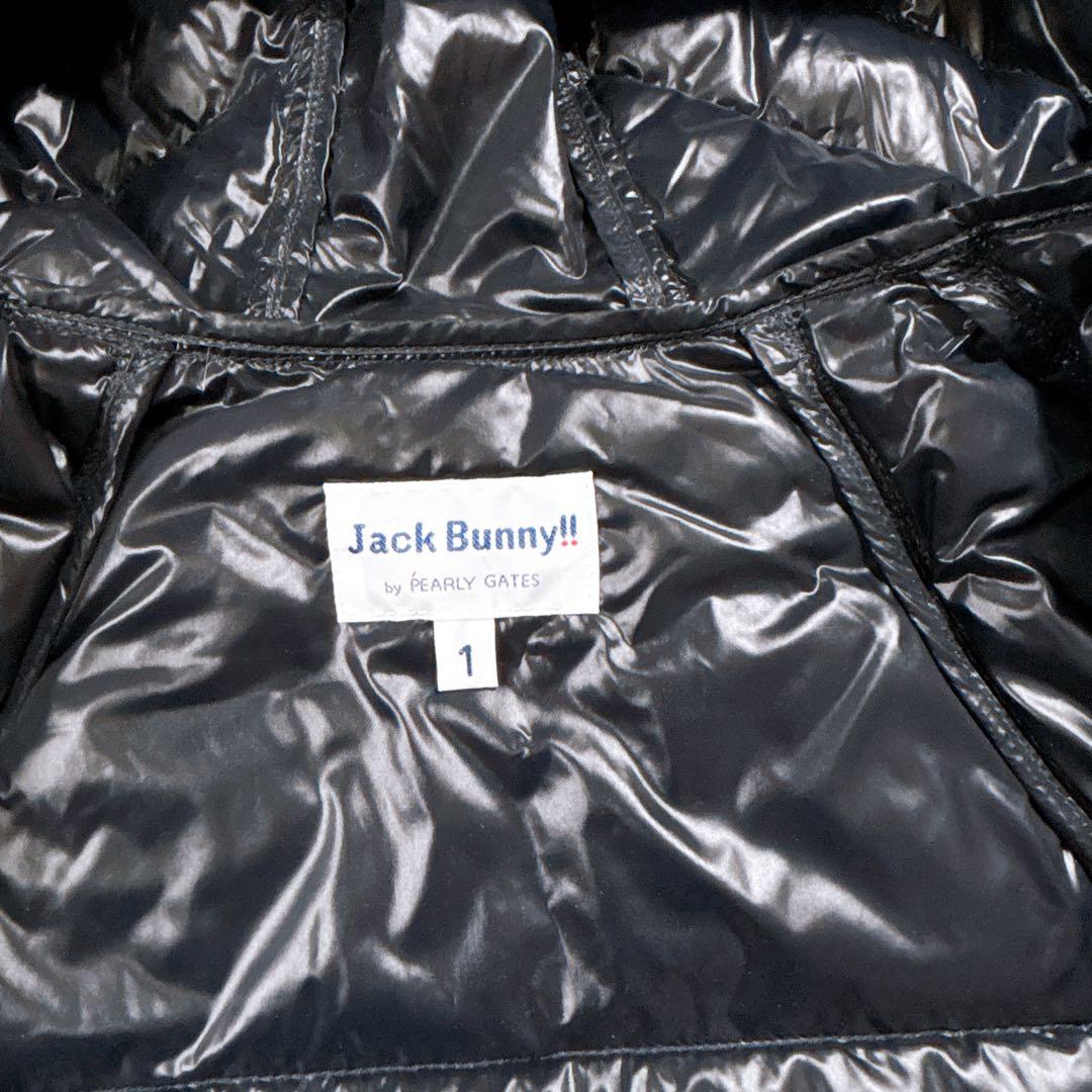 【レディース1⭐️格安】ジャックバニー　ダウンジャケット　ゴルフ　紺　フード付