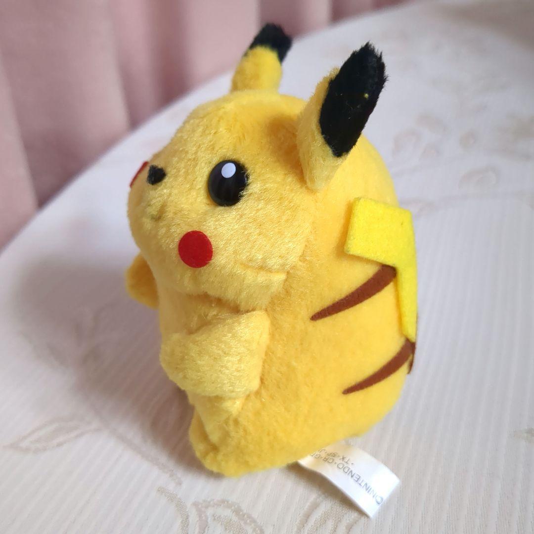 ピカチュウ　ぬいぐるみ　バンダイ　1997　ニンテンドー　初期　当時物　レトロ
