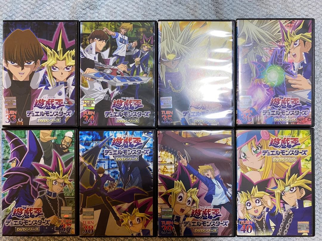 ケース付き　初代　遊戯王　デュエルモンスターズ　DVD 56巻