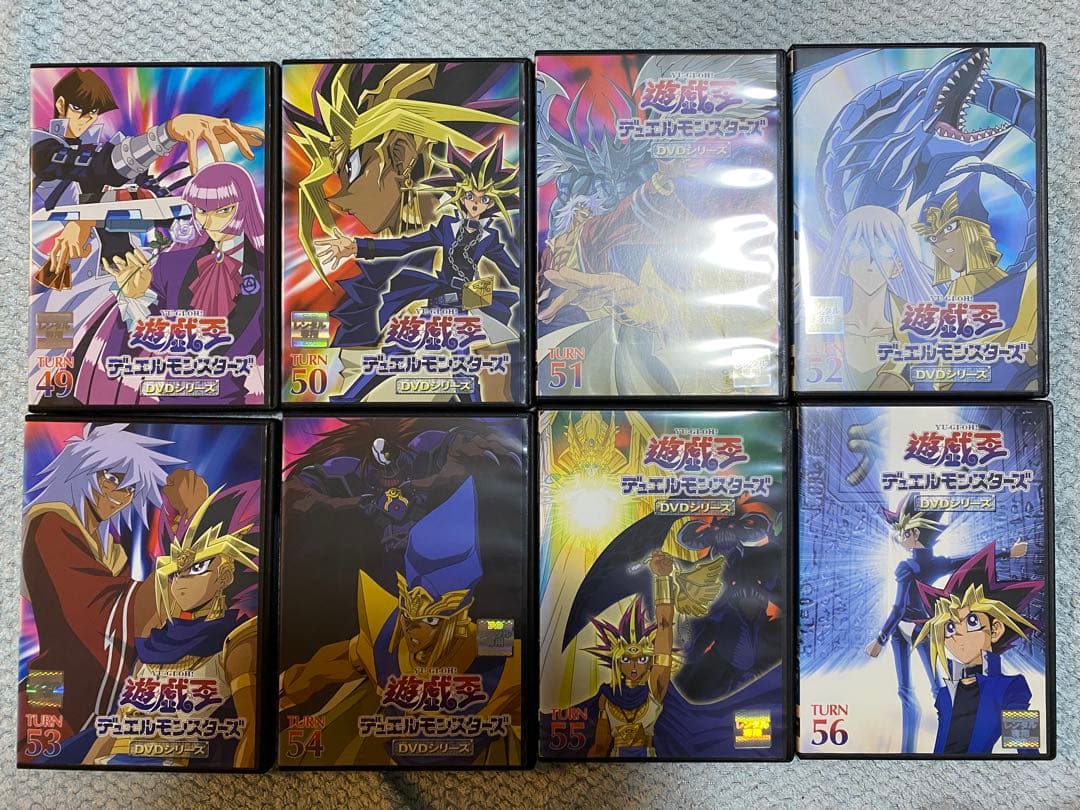 ケース付き　初代　遊戯王　デュエルモンスターズ　DVD 56巻