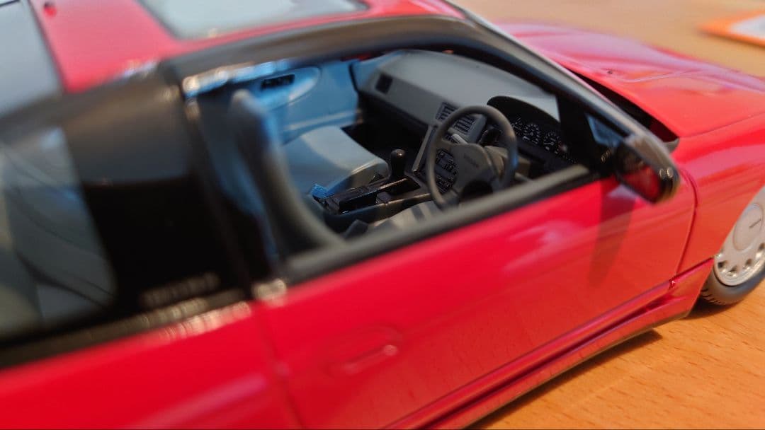 アオシマ DISM 前期 日産 180SX RPS13 1/24 ミニカー