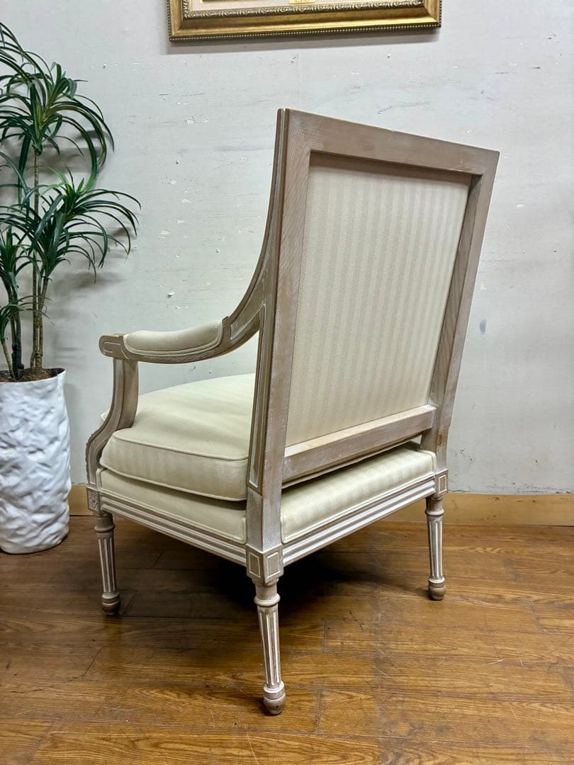 管417☆ フランス製☆ルイ13世☆アンティーク☆アームチェアー