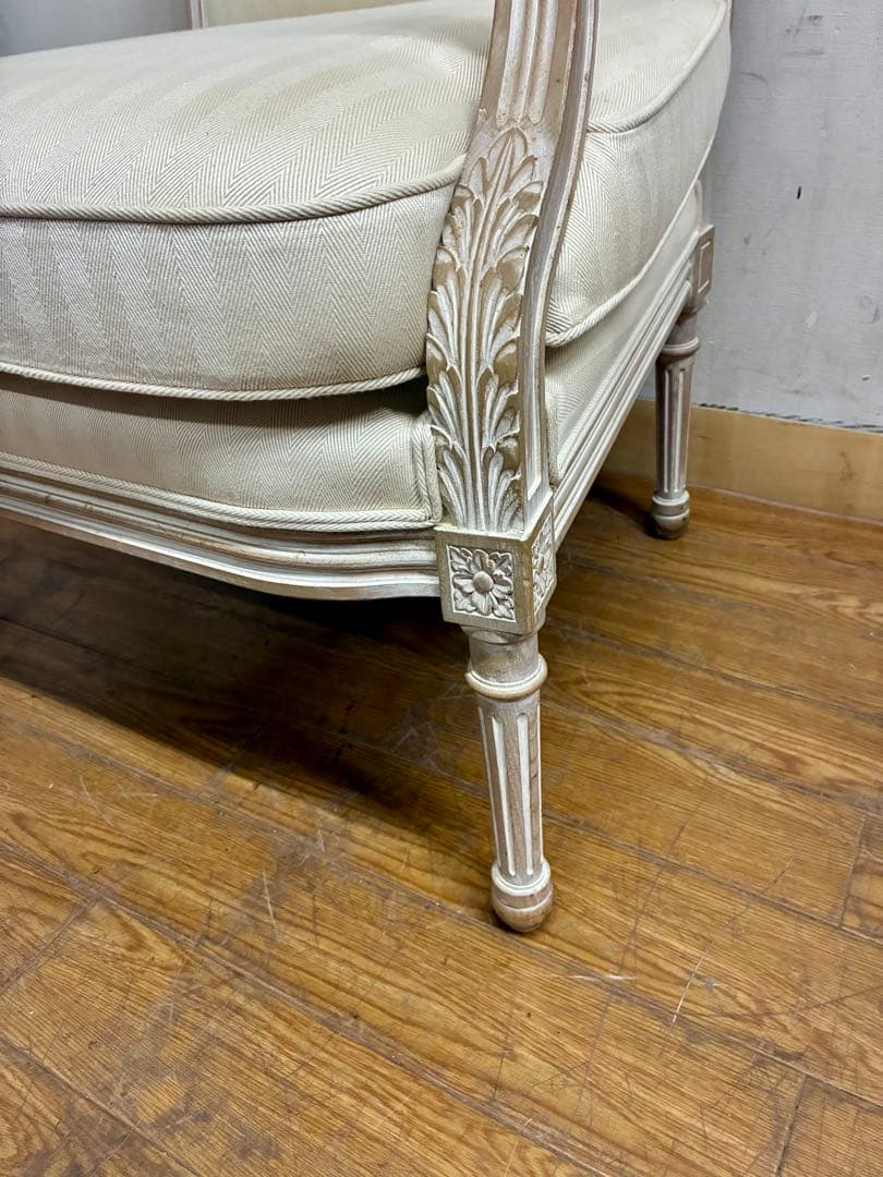 管417☆ フランス製☆ルイ13世☆アンティーク☆アームチェアー