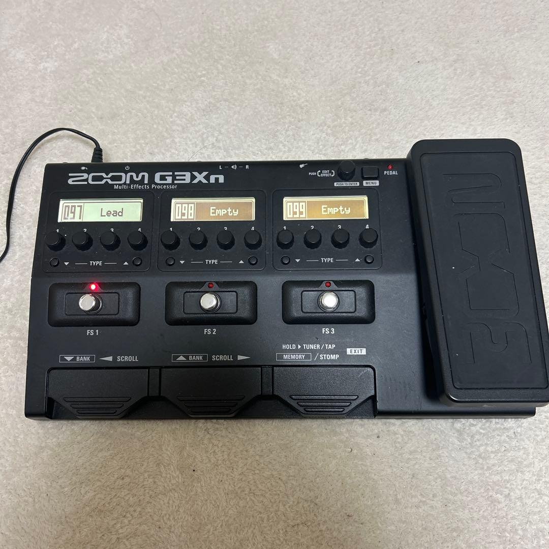 ZOOM G3Xn マルチエフェクター 箱、ACアダプター付き