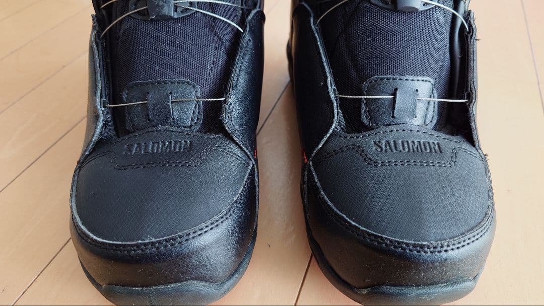 SALOMON スノーボードブーツ 黒/青 MANTIS