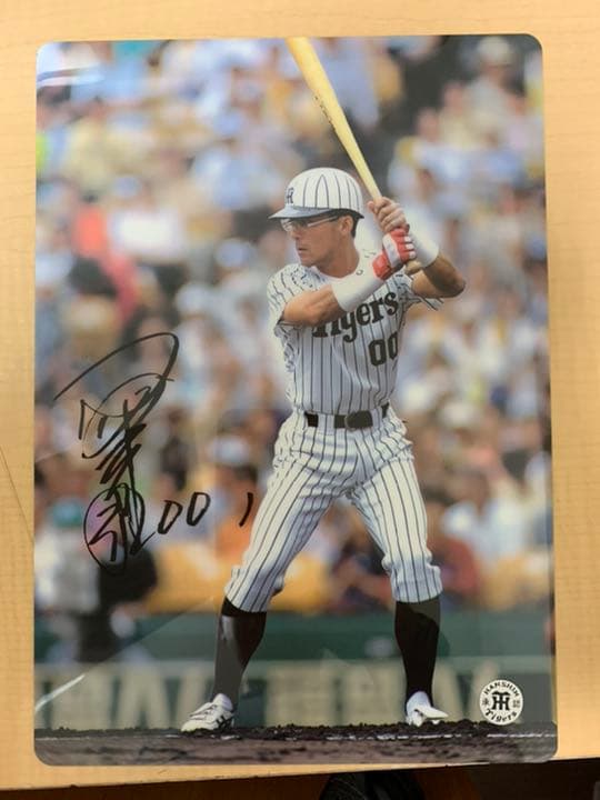 【希少】阪神タイガース　ワッペン、シール、下敷　新庄選手、亀山選手、オマリー選手