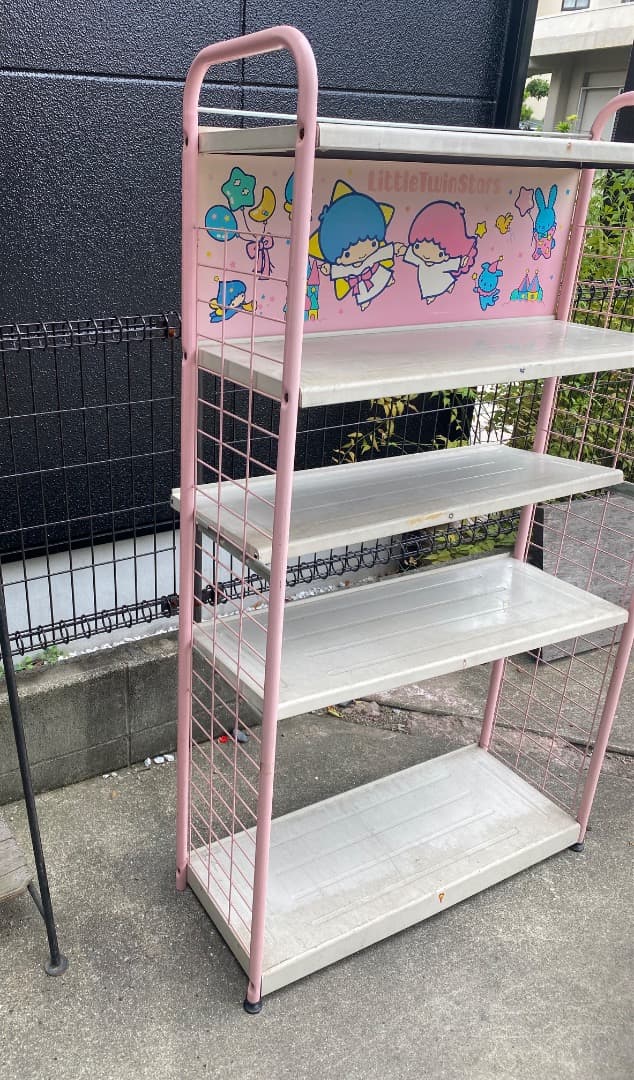 希少 サンリオ リトルツインスターズ スチールラック