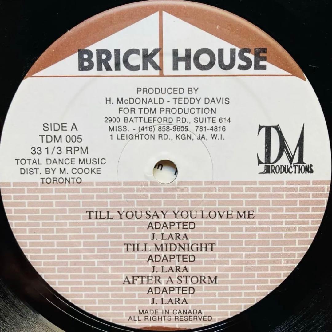 LP盤　JENNIFER LARA & DELROY WILSON レゲエ