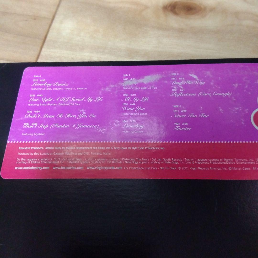 Mariah Carey / Glitter USプロモ 2LP