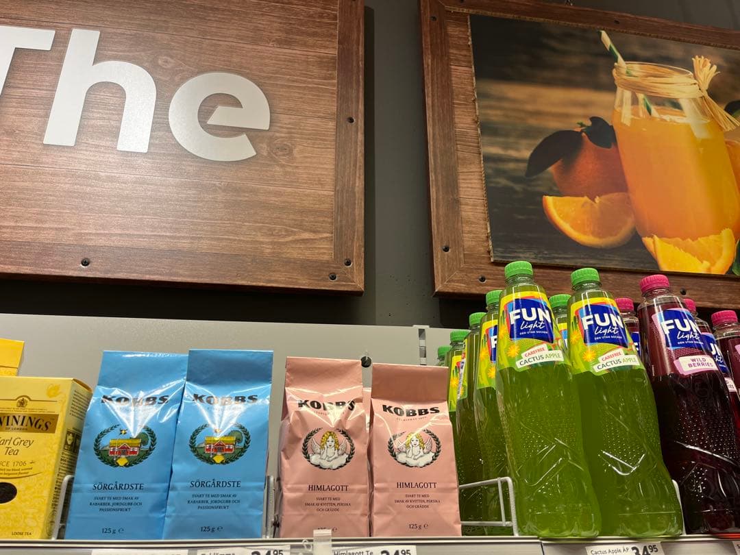 北欧紅茶 KOBBS 6種フルセット　スウェーデン老舗