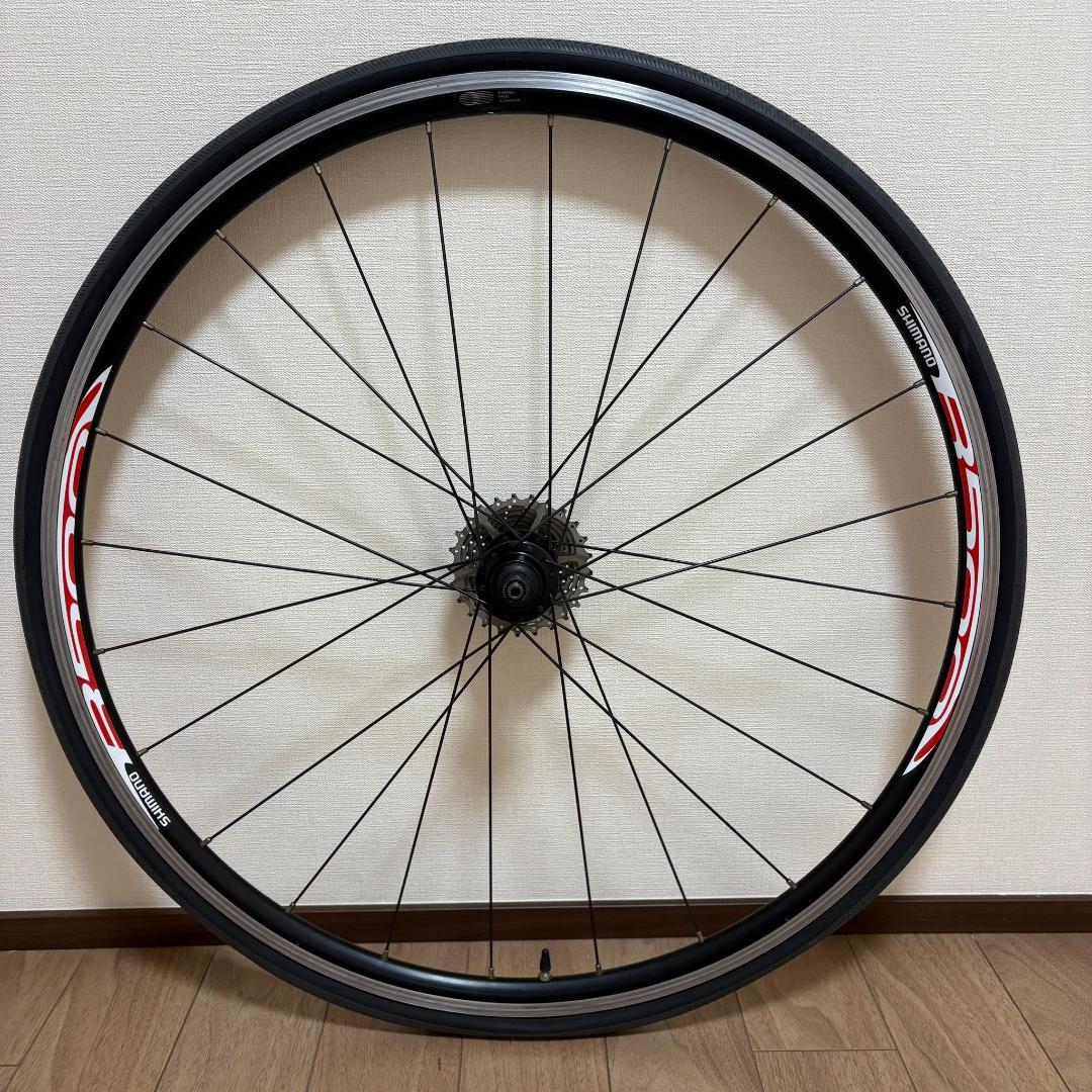 SHIMANO WH-R500　ロードバイク　ホイール　前後輪タイヤ付