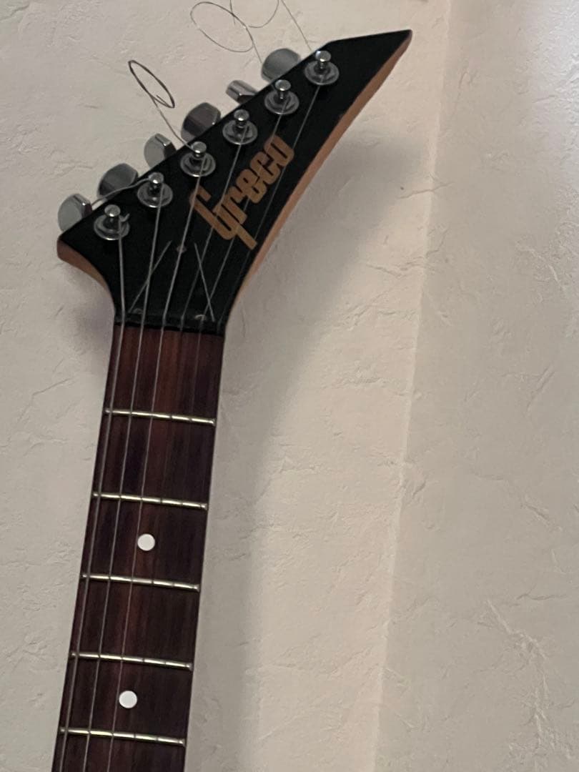 Greco エレキギター 黒 ストラトキャスタータイプ