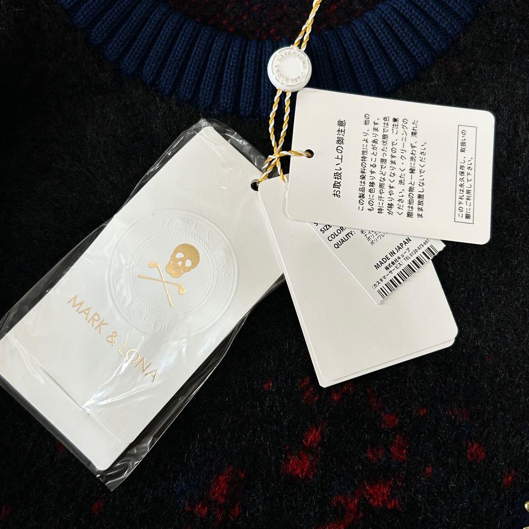 未使用 マークアンドロナ スカルニット セーター サイズ50 XL