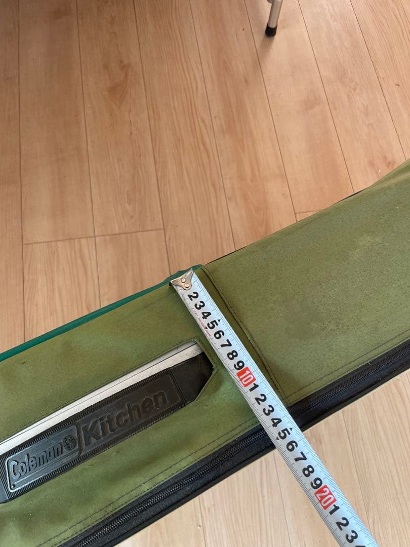 ヴィンテージコールマンキッチンテーブル　テーブルゲーム　収納袋あり