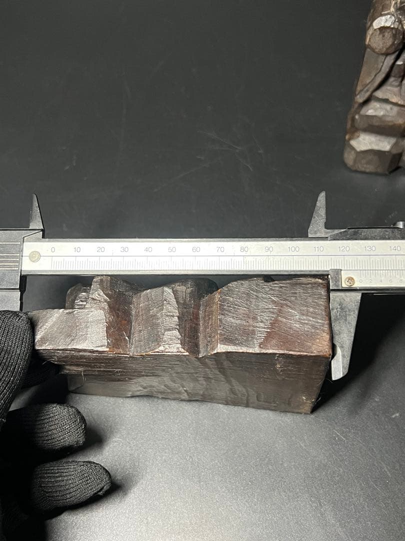 時代物 木彫 恵比寿大黒 一対｜縁起物 商売繁盛 福神 置物◎古道具庵々